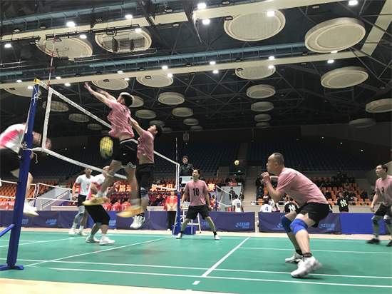 2023年省运会william男队参加气排球比赛